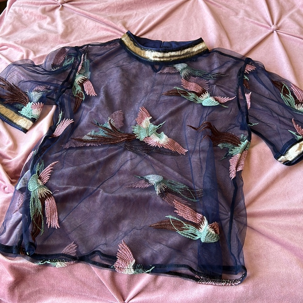 Embroidered Top